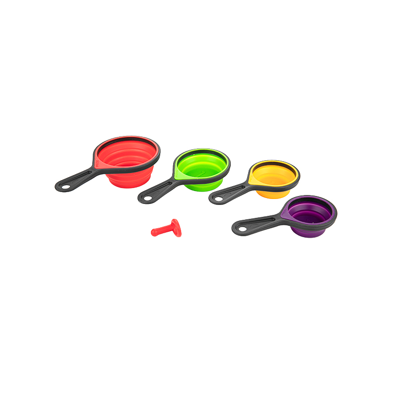 Colher medidora de 4 cores