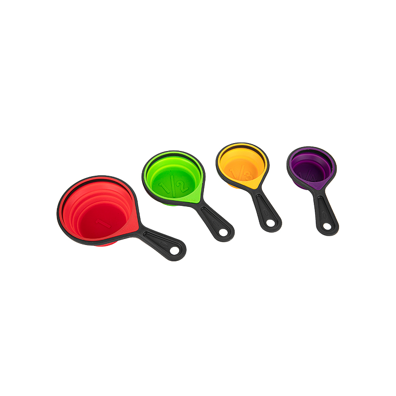 Colher medidora de 4 cores