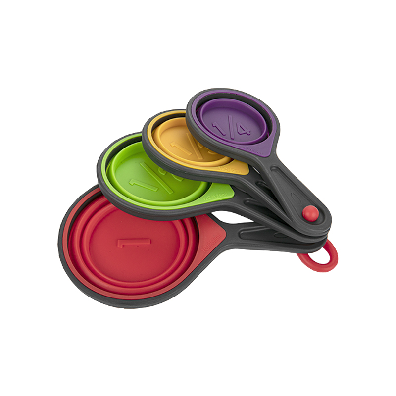 Colher medidora de 4 cores