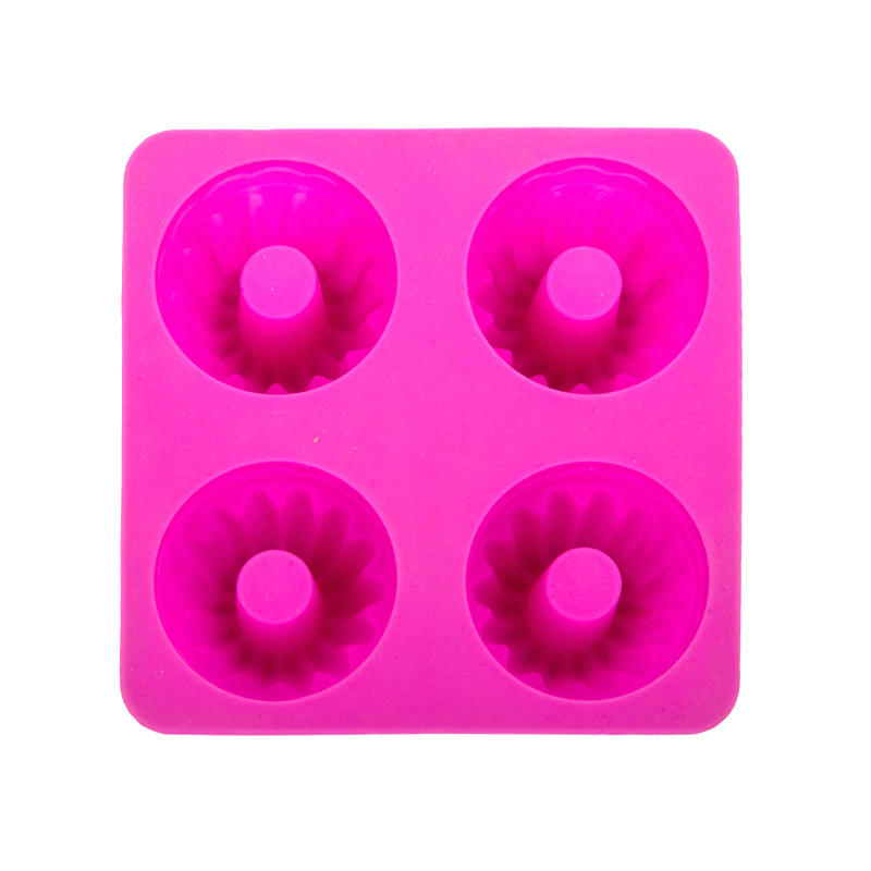 Molde para bolo de quatro grades de mousse