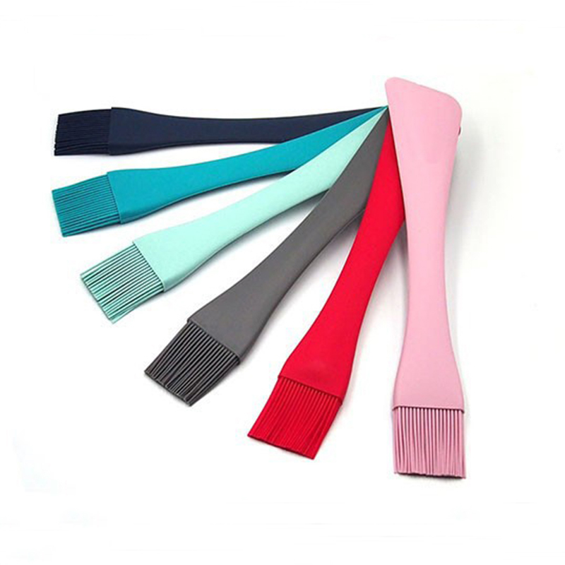 Pincel de óleo de ponta dupla de silicone