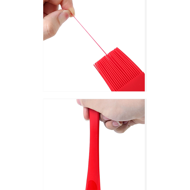 Pincel de óleo de ponta dupla de silicone