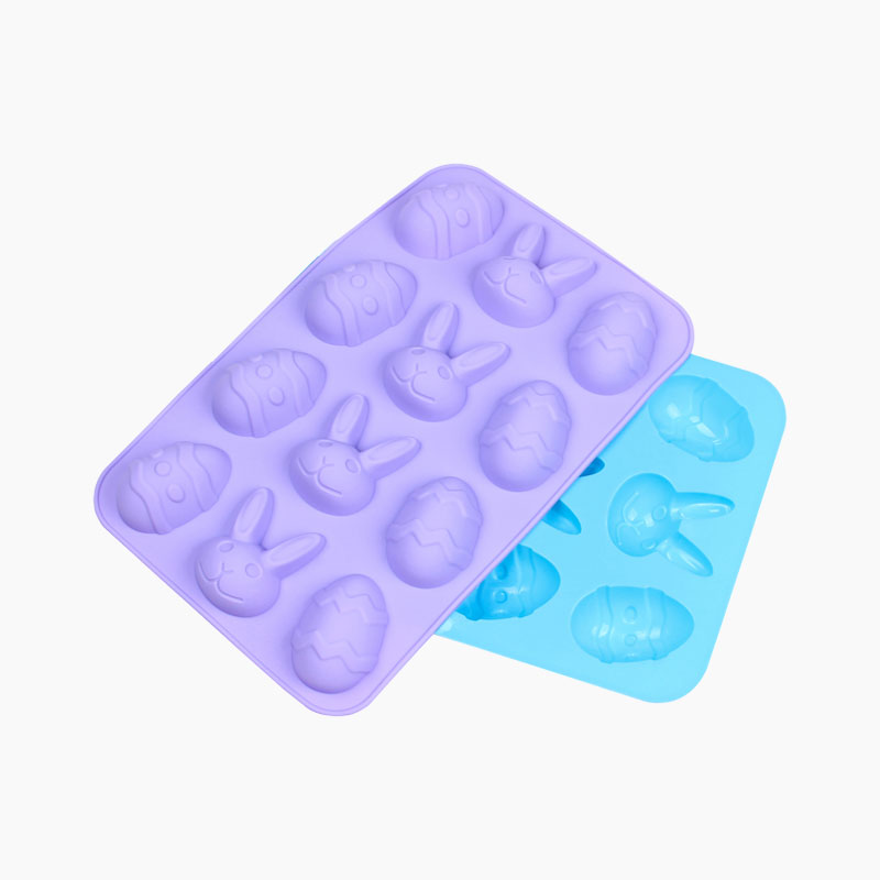 Forma de Bolo de Silicone - Coelhinho