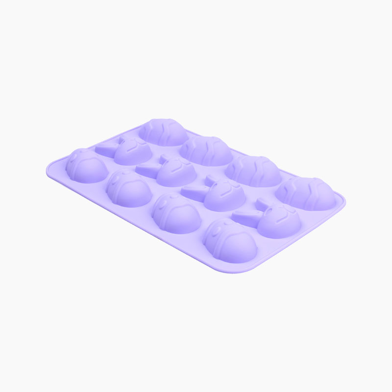 Forma de Bolo de Silicone - Coelhinho